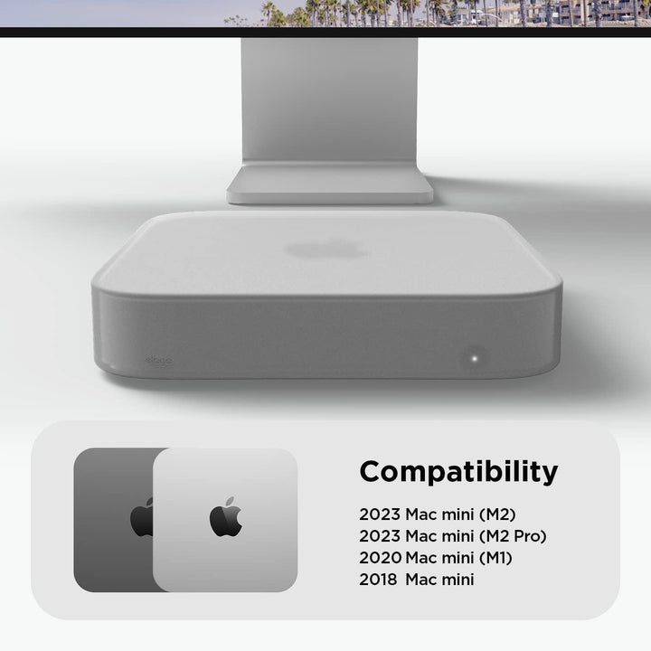 elago Silikonhülle Kompatibel mit Apple Mac Mini M2, M2 Pro [2023] Kompatibel mit Mac Mini M1 [2020]