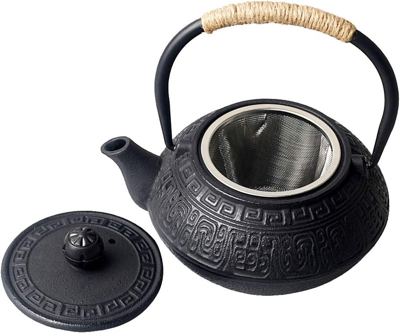 HwaGui-Japanische Teekanne Asiatisch Tea Pot,Vorteile für den Körper 600ml&22oz [MEHRWEG] Königliche