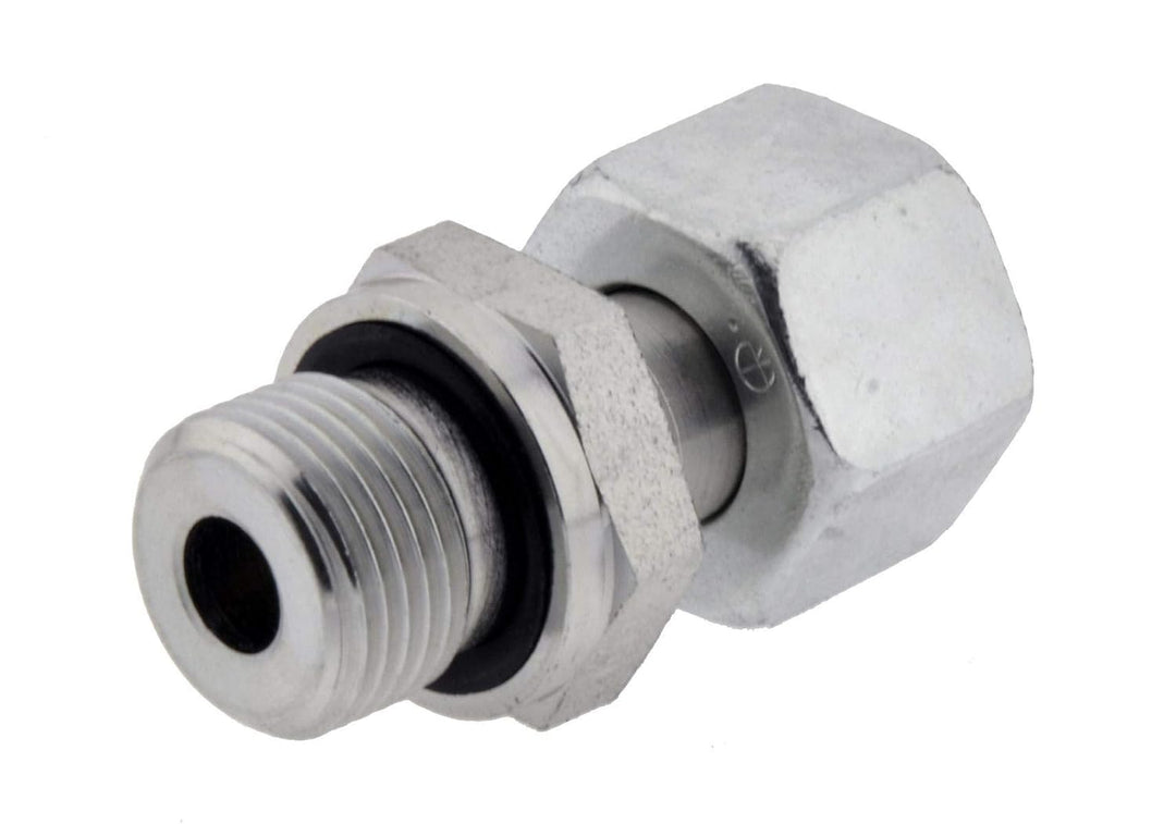 Einstellbare gerade Schneidringverschraubung 20 S-NPT 3/4", Stahl verzinkte Einschraubverschraubung