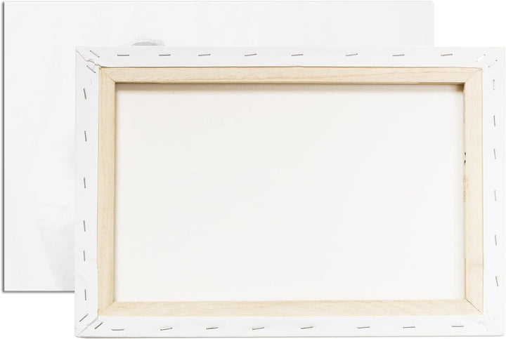 deyoli schneeweisses Kätzchen Effekt: Schwarz&Weiss, Format: 80x60 als Leinwandbild, Motiv fertig ge