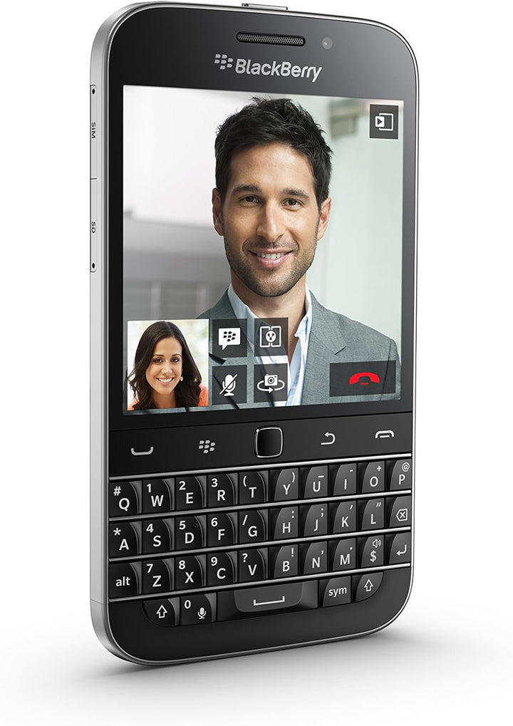 BlackBerry Classic entsperrtes Smartphone, Bildschirm: 8,89 cm (3,5 Zoll), Farbe: Schwarz, Import au