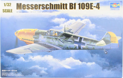 Trumpeter 02289 Modellbausatz Messerschmitt Bf 109E-4, Mittel