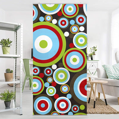 Raumteiler Kinderzimmer Abstract 250x120cm ohne Halterung 250x120cm without hanger, 250x120cm withou