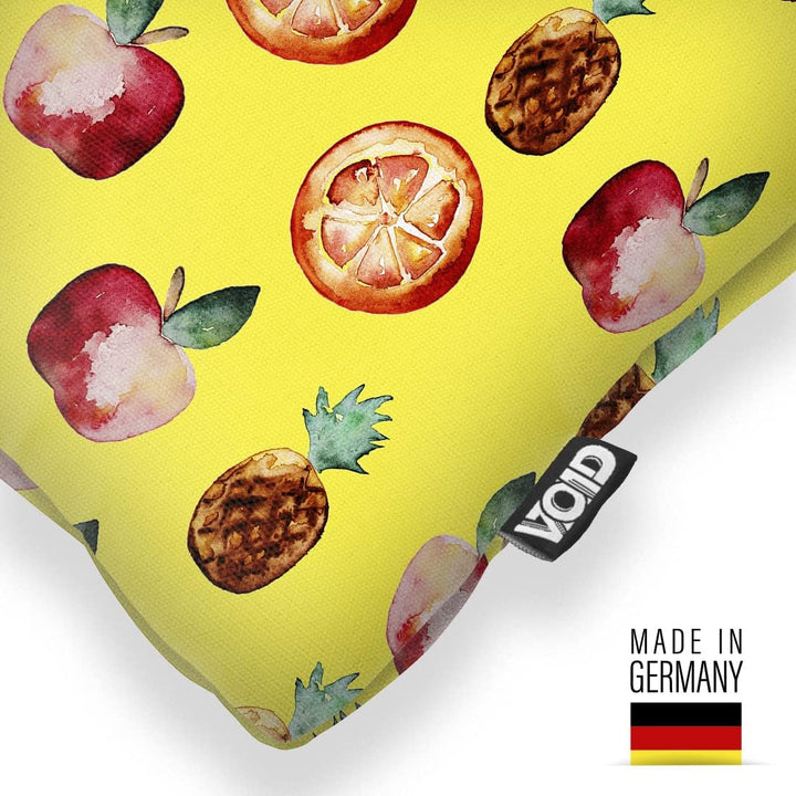 VOID Äpfel Ananas Orangen Kissenbezug Kissenhülle Sofakissen Kissen Deko Outdoor-Kissen Dekokissen,