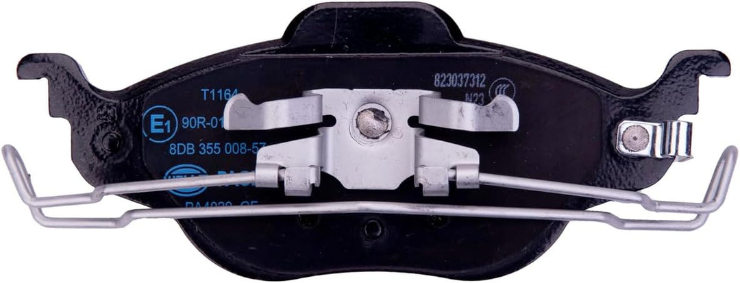 HELLA PAGID 8DB 355 008-571 Bremsbelagsatz - T1164 - Dicke/Stärke: 17.3mm - Bremssystem: Teves - mit