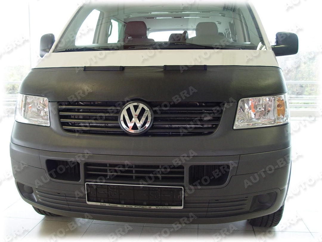 AB-00734 CARBON OPTIK Auto Bra kompatibel mit VW Volkswagen T5 Bj. 2003-2009 Haubenbra Steinschlagsc