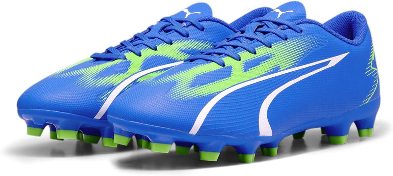 PUMA Herren Ultra Play Fg/Ag Fussballschuh 44 EU Ultra Blue Puma White Pro Green, 44 EU Ultra Blue P