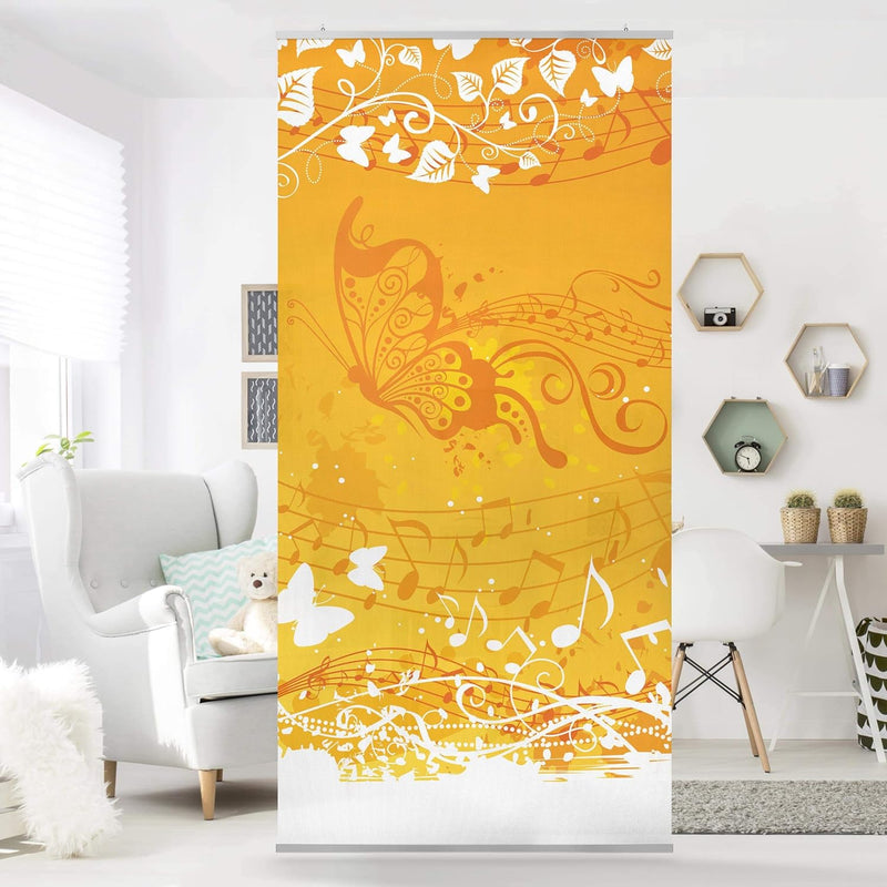 Bilderwelten Raumteiler Autumn 250x120cm inkl. transparenter Halterung 250x120cm incl. transparent h