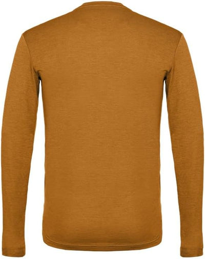 Salewa Herren Puez Melange Dry M L/S Tee Hemden & T-shirts XXL Golden Brown Melange, XXL Golden Brow