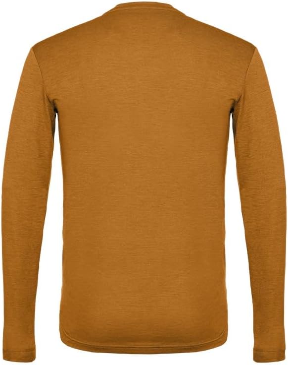 Salewa Herren Puez Melange Dry M L/S Tee Hemden & T-shirts XXL Golden Brown Melange, XXL Golden Brow