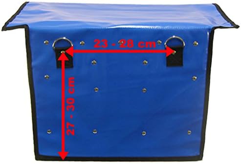 Palatis Zustellertasche Porty blau, Zeitungstasche Zustellertasche Rollertasche