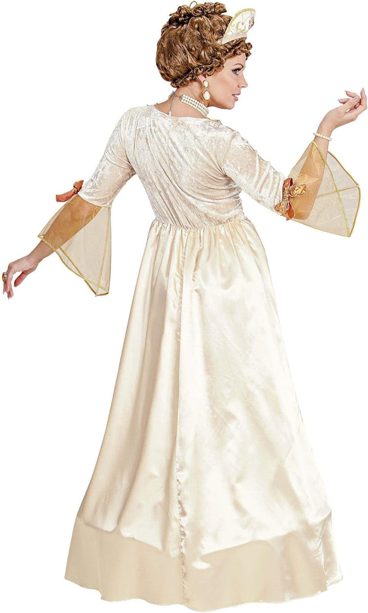 "GOLDEN PRINCESS" (dress with wirehoop, headpiece) - (XL), XL