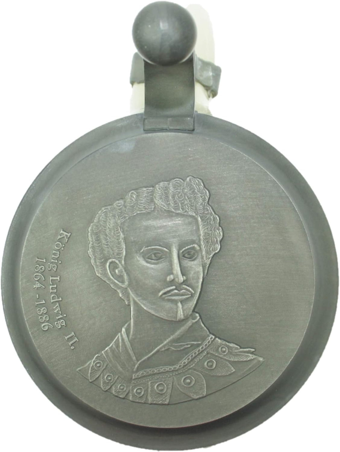 Steinfixx® - Original Oktoberfestkrug 2001 mit Zinndeckel und Zertifikat I Jahrgangskrug I Jahreskru