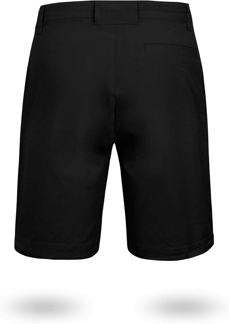 normani Herren Chino Bermuda Shorts Sommerhose, Kurze Hose - Sweatshorts mit Invisible Zipper aus Bi