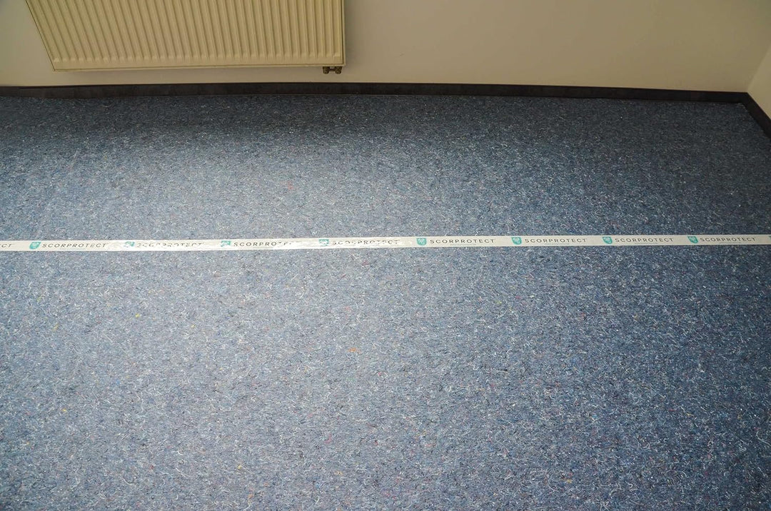 Abdeckvlies Renovierungsvlies Profi grau 1 x 25 m Malerabdeckvlies mit antirutsch Folie 180 g/m²