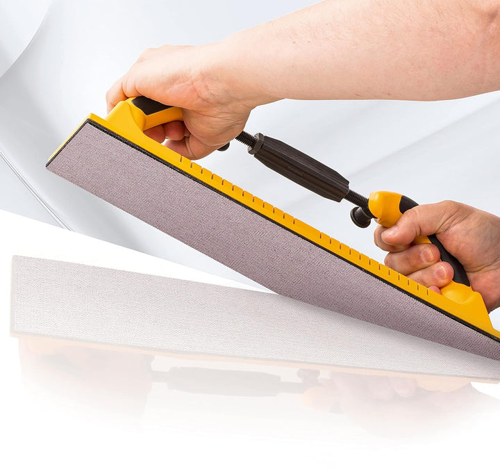 Mirka Abranet Netz-Schleifstreifen 70x420 mm Klett / Korn P400 / 50 Stk / zum Schleifen von Holz, Sp