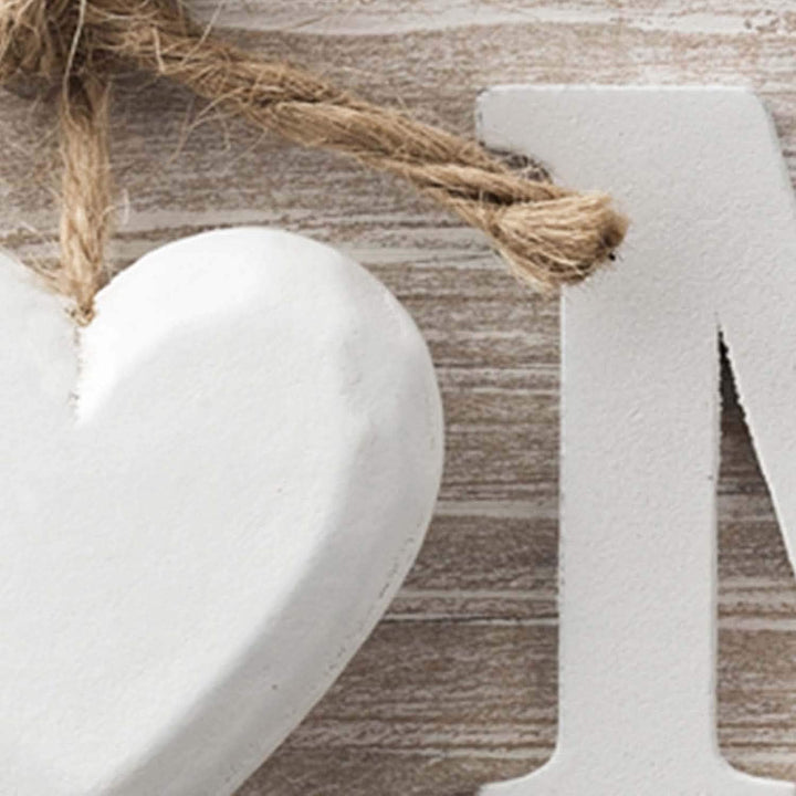 Feeby Wanddekoration Herz Wohnung Deko Paneel 200x100 cm Grau_s, Deko Paneel 200x100 cm Grau_s