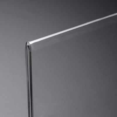 HIIMIEI Tischaufsteller A4 6 Stück T ständer, T-Form Aufsteller, Acryl-Aufsteller, Idee für Promotio