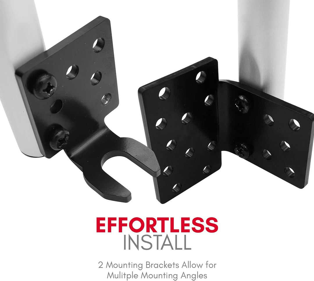 Macally CARFLOORMOUNT, anschraubbare Auto-Halterung für Auto-/LKW-Sitzschiene, verstellbar für Handy