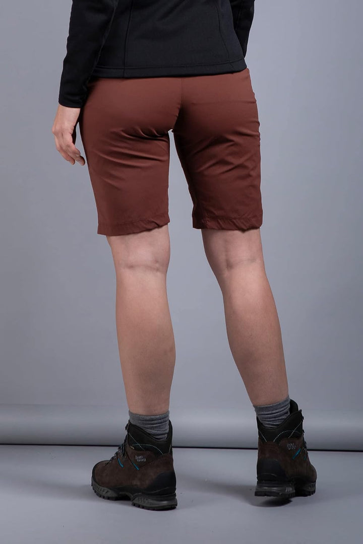 Tatonka W Travel Shorts Rot - Leichte Bequeme Damen Reise und Wander-Shorts, Grösse 42 - Farbe Auber