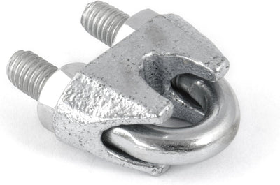 20m DRAHTSEIL SET 6mm 6x19+FC + 6 x SEILKLEMMEN 6mm DIN 741 + 2 x SPANNSCHLOSS M6 HAKEN - ÖSE verzin