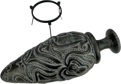 Rhyton Vase mit Oktopus und Delfinen, Minoan Crete, antikes Griechenland, terrakotta