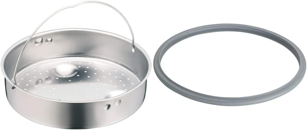 WMF Schnellkochtopf-Zubehör, Dampfer-Einsatz gelocht, 5,8 cm, für Schnellkochtöpfe 3,0-8,5l, Cromarg