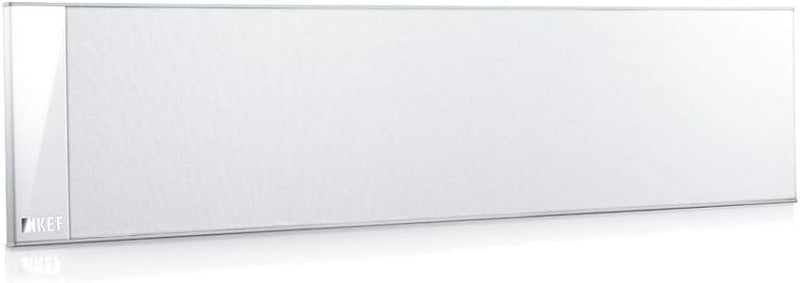 KEF T301c Center-Lautsprecher Weiss Stück|Ultra Flach| 3,5cm tief|10-150W|HiFi|Heimkino|TV, Weiss