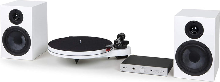 Pro-Ject RPM 1 Carbon Plattenspieler mit Riemenantrieb (inkl. Ortofon 2M Red, Schwarz) inkl. Ortofon