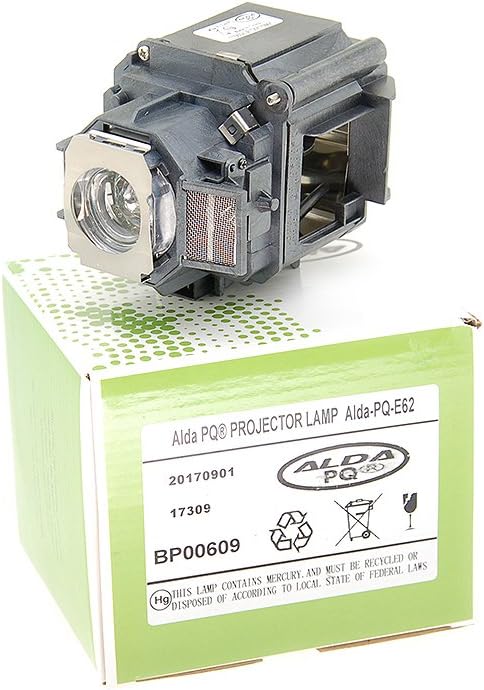 Alda PQ-Premium, Beamerlampe/Ersatzlampe für EPSON EB-G5450WU, EB-G5500, EB-G5600, H346A, H351A, 410