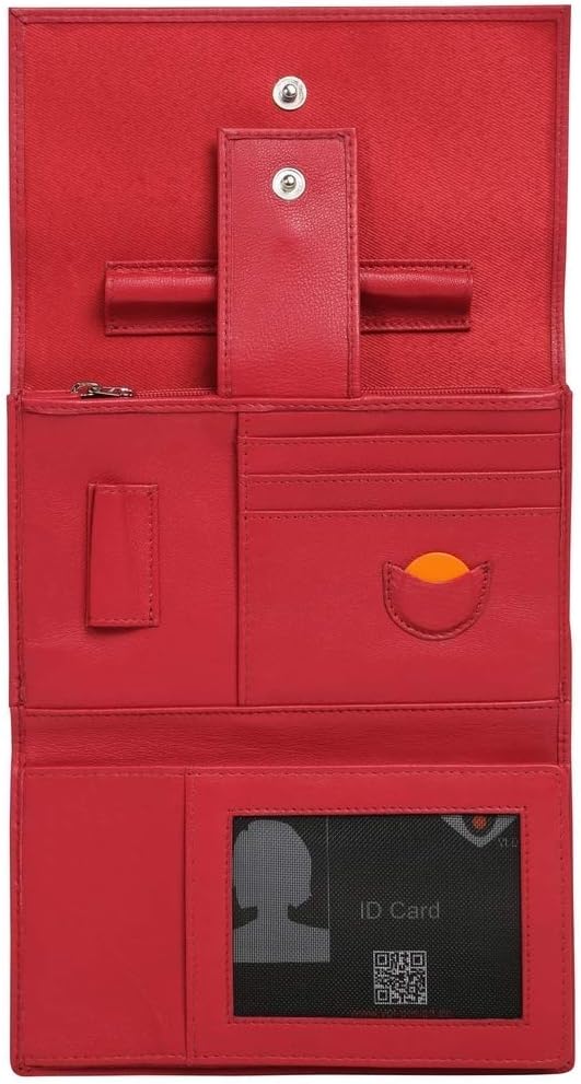 Voi Soft Kimmie Clutch Tasche RFID Leder 17 cm Einheitsgrösse Rot, Einheitsgrösse Rot