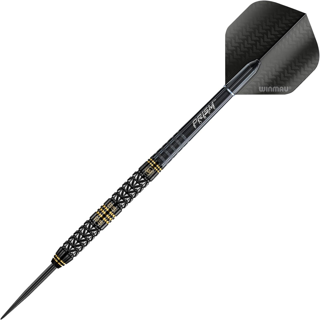 WINMAU Aspria 26g Profi Wolfram Steeltip Dartpfeile Set mit Flights und Schäfte