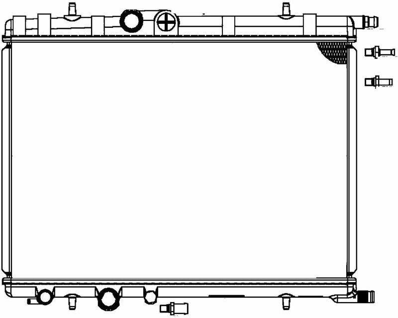 BEHR HELLA SERVICE 8MK 376 718-054 Kühler, Motorkühlung