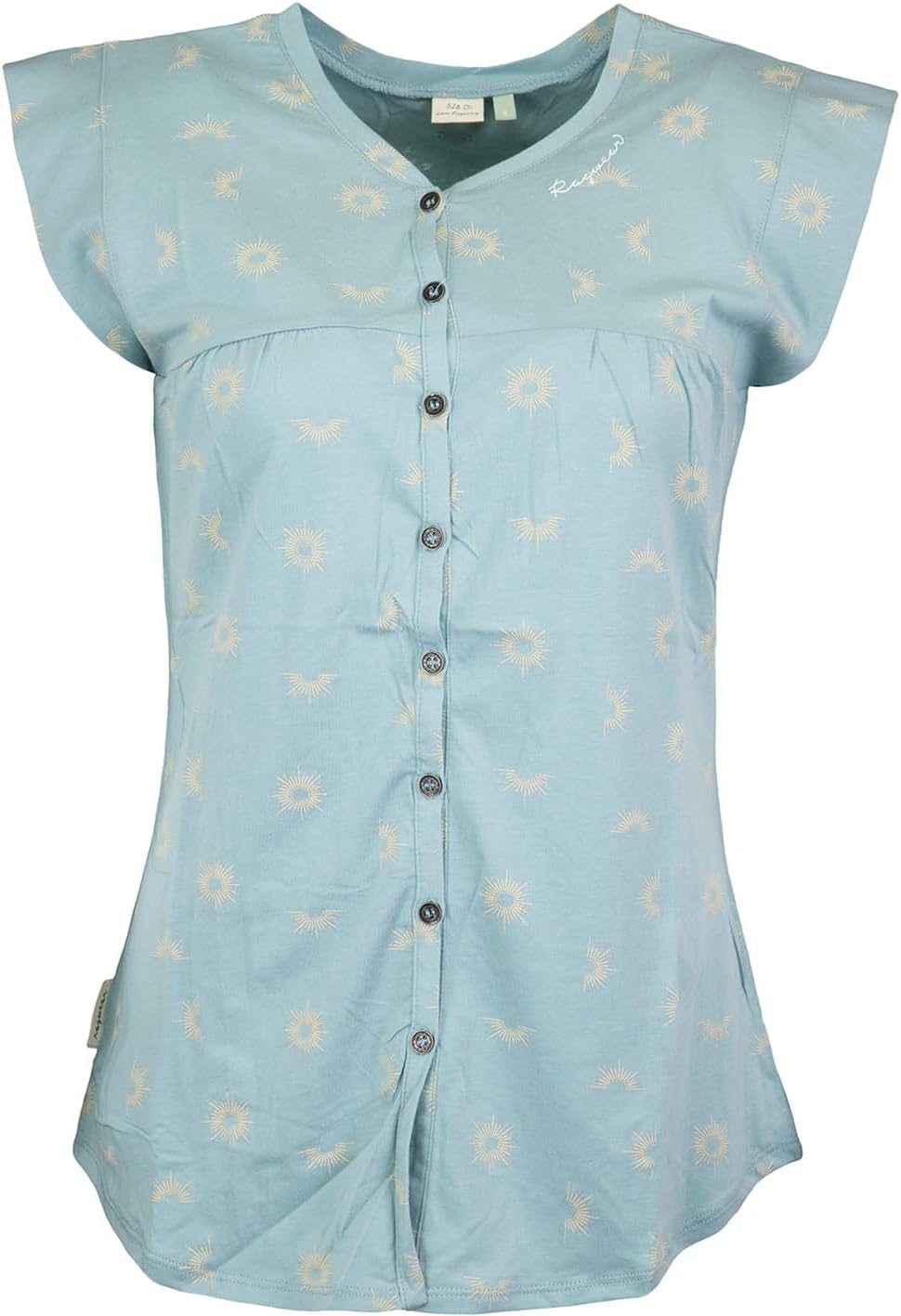 Ragwear Zofka Organic Bluse L Aqua, L Aqua