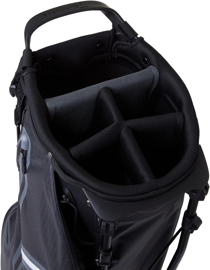 TaylorMade Golf Flextech Waterproof Stand Bag Schwarz, Schwarz