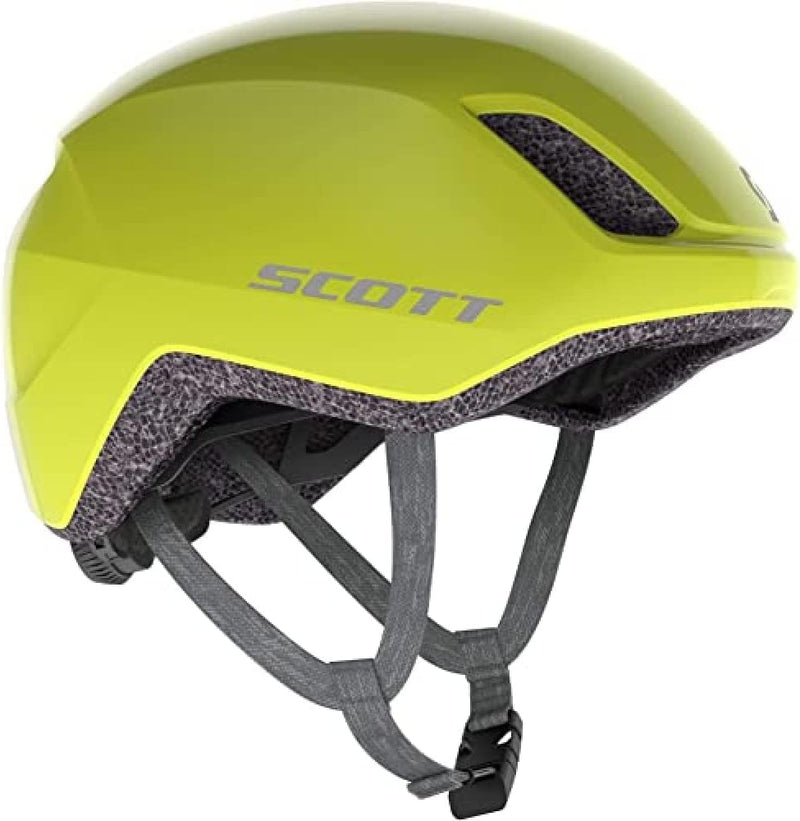 Scott Ristretto City Fahrrad Helm gelb 2023: Grösse: L (59-61cm)