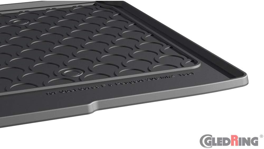 Gledring 1661 Rubbasol (Gummi) Kofferraumwanne passend für Opel Corsa F Peugeot 208 II 2019-(exkl. E