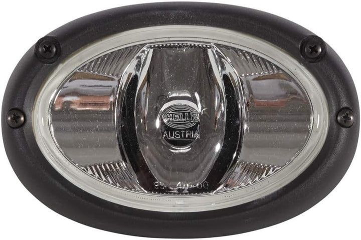 HELLA - Halogen-Arbeitsscheinwerfer - Oval 100 - 24/12V - Einbau/Schraubanschluss - 2-Punkt Befestig