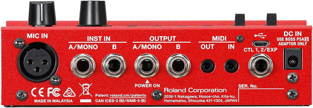 Boss RC-500 Loop Station Looper Pedal + keepdrum Gitarrenkabel 3m