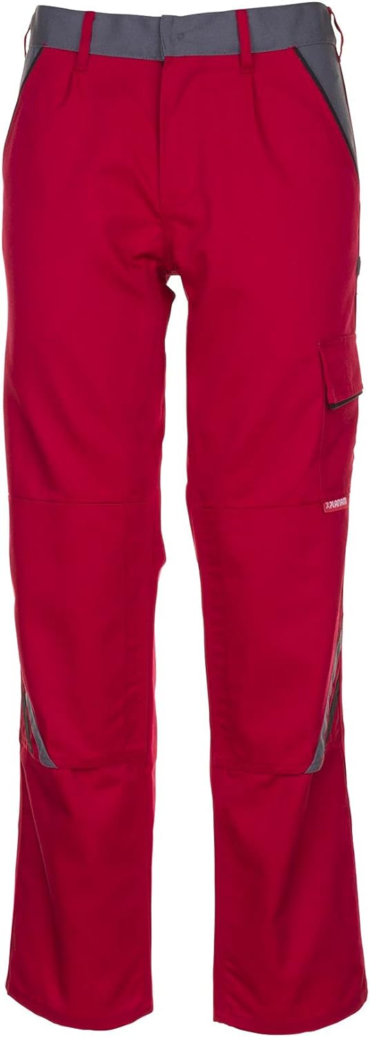 Planam Highline Herren Bundhose rot Schiefer schwarz Modell 2326, Grösse 66 Rot/Schiefer/Schwarz 66,