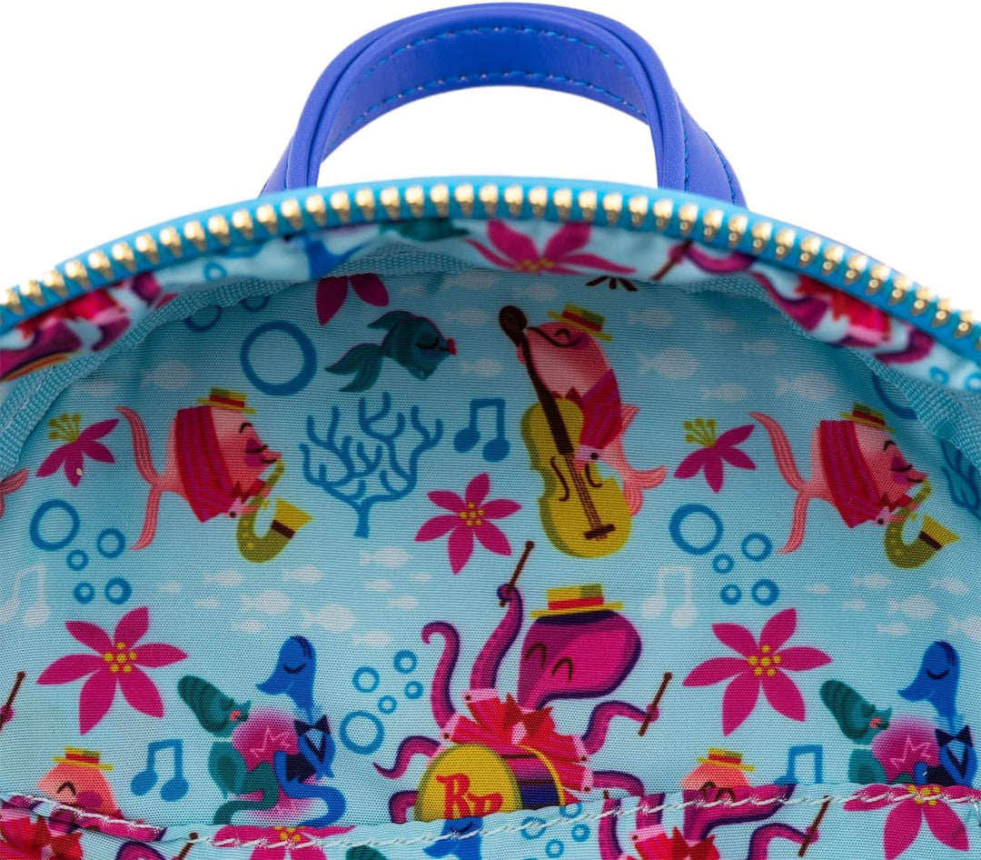 Loungefly Unisex Kinder Disney Bedknobs and Broomsticks Beautiful Briny Ballroom Womens Double Strap