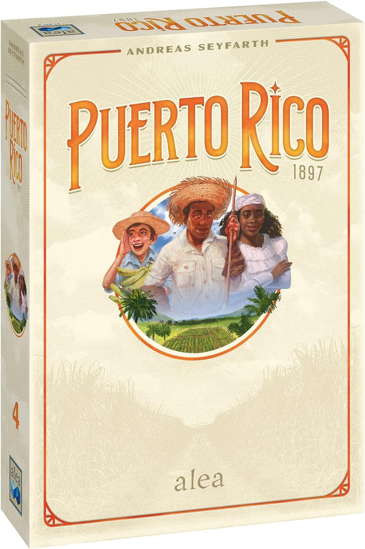 Ravensburger - Alea Puerto Rico 1897, italienische Version, Strategiespiel, 2-5 Spieler, 12+ Jahre
