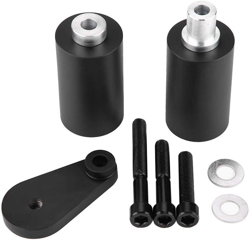 Suuonee Motorrad Sturzpads Crash Protector, Motorrad Refit Teile Rahmen Schieberegler Slider Crash P