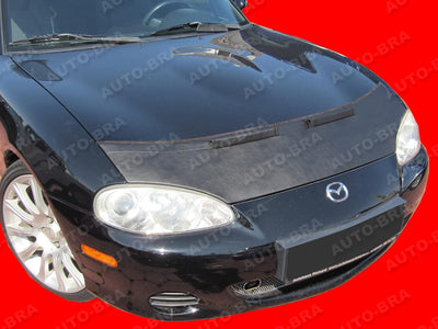 AB-00908 CARBON OPTIK Auto Bra kompatibel mit Mazda MX-5 MX5 MX 5 Bj. 1998-2005 Haubenbra Steinschla