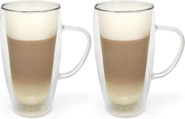 Bredemeijer doppelwandige Cappuccinogläser Set 400 ml 2-teilig