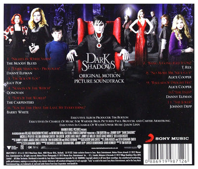 Dark Shadows Soundtrack, Audio-CD