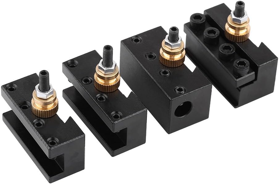 Wakects Mini Quick Change Tool Post Holders, Werkzeughalter, Schnellwechsel, Rotationsstange, Werkze