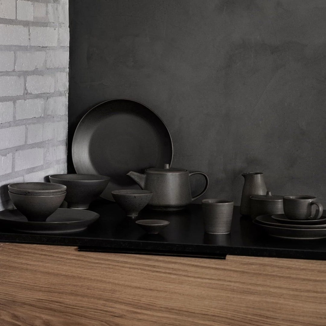 Blomus Salatschale -KUMI- Schale aus Keramik (Espresso, M) M Espresso, M Espresso