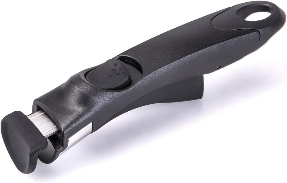 Moneta Etnea Minispace Batterie 7 Stück, bestehend aus 1 abnehmbarem Griff, Pfanne 24 und 28 cm, Kas