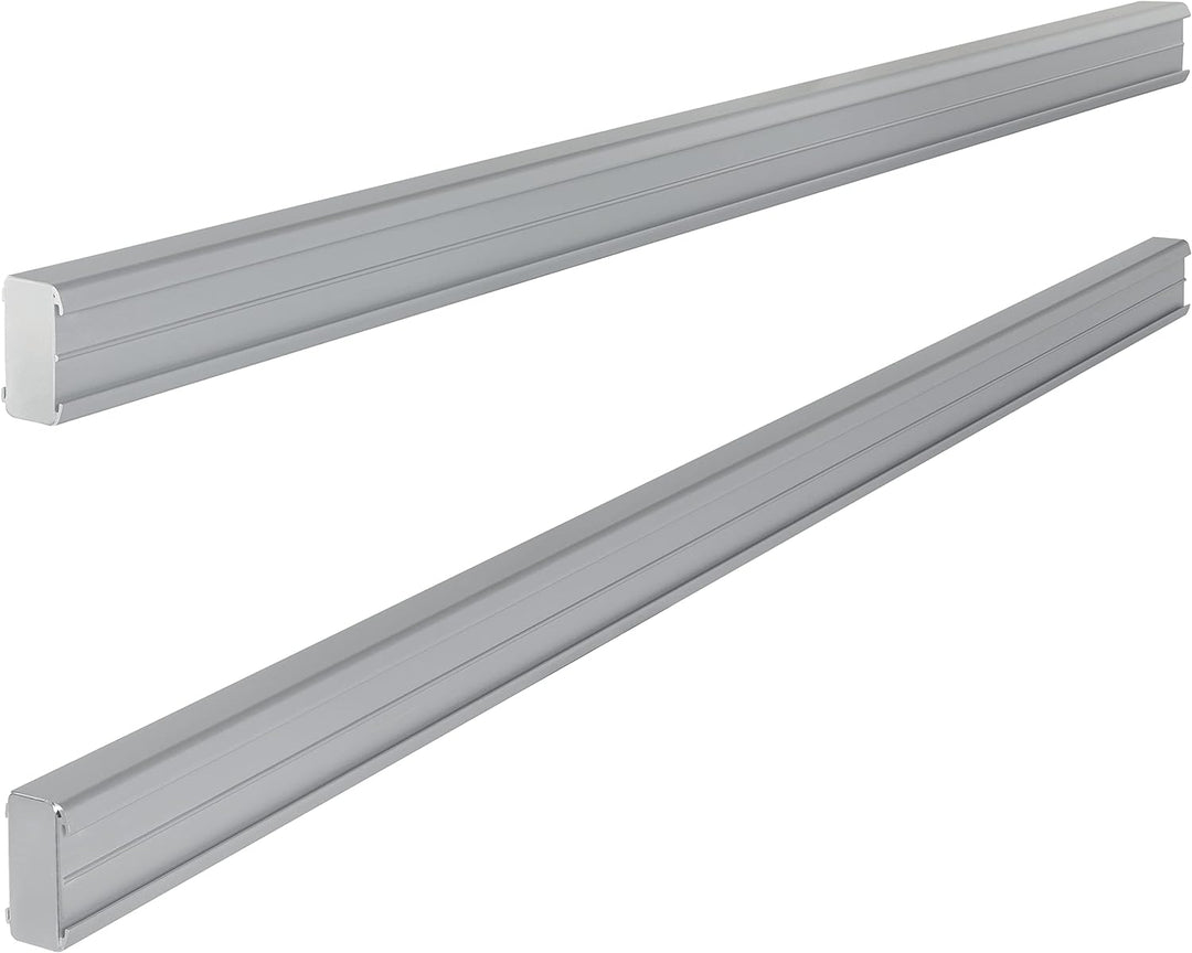 Nobo 1900413 Kartentafel-Zubehör Rahmenprofil für Stecksystem, Index 24, 2 Stück, Index 24